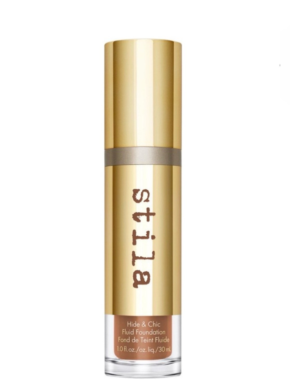 5/$35 NIB Stila Hide & Chic Fluid Foundation in shade deep 1 retails for $39.00